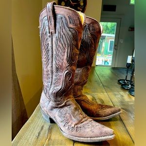 Gorgeous Old Gringo Eagle Stitch Women’s Cowboy Boot